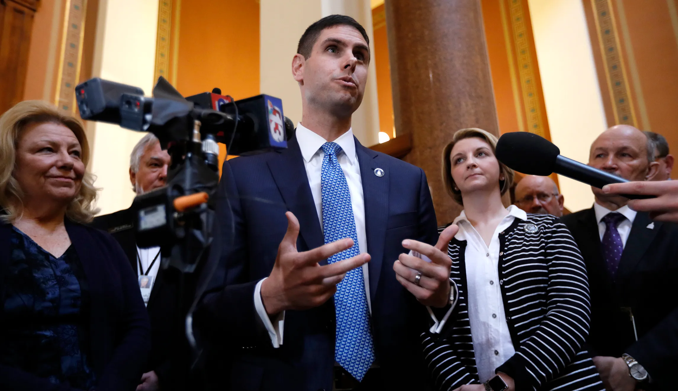 Three women accuse Democratic Iowa gubernatorial candidate of sexual misconduct