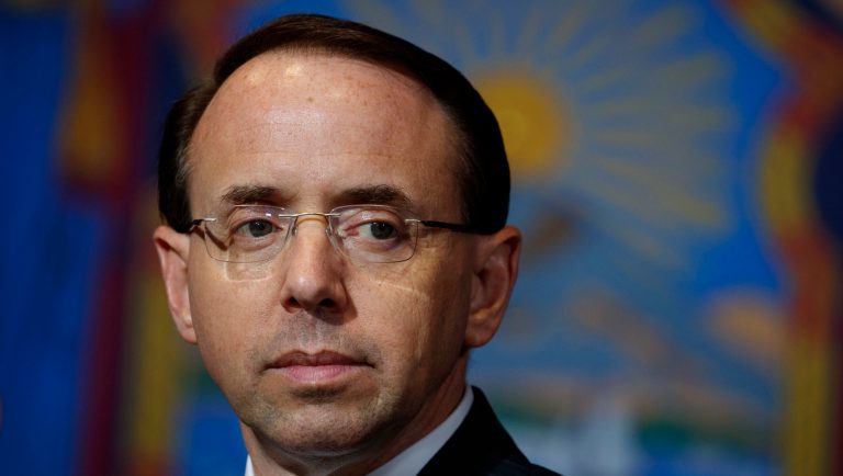 Republicans to call Rosenstein for private meeting on Trump coup