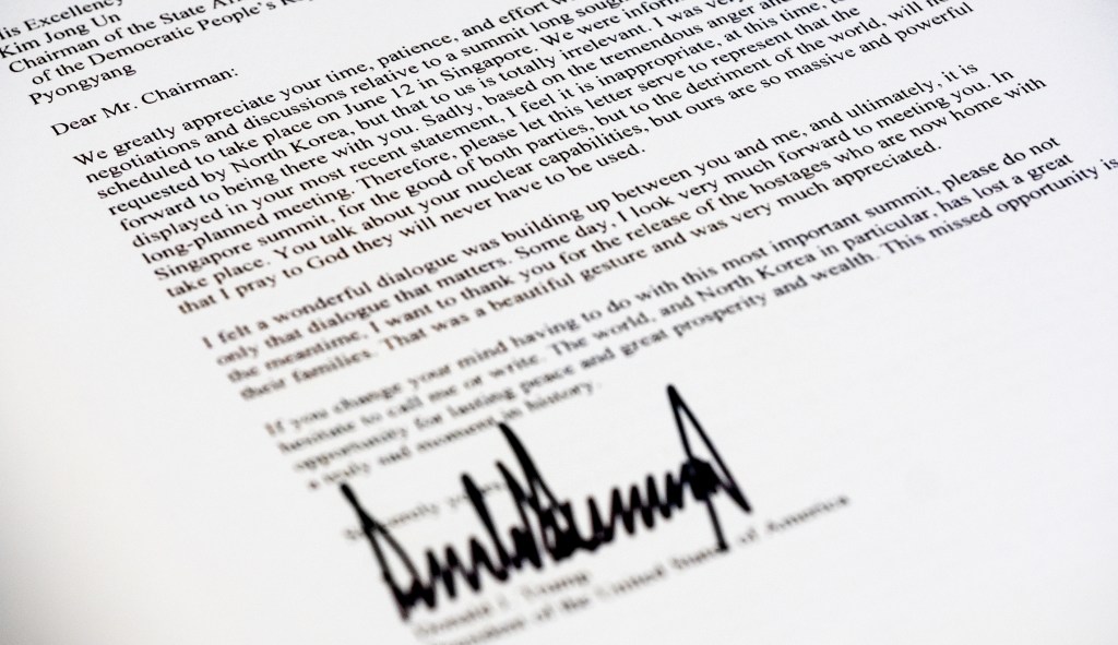 The letter Trump should send to Kim Jong Un