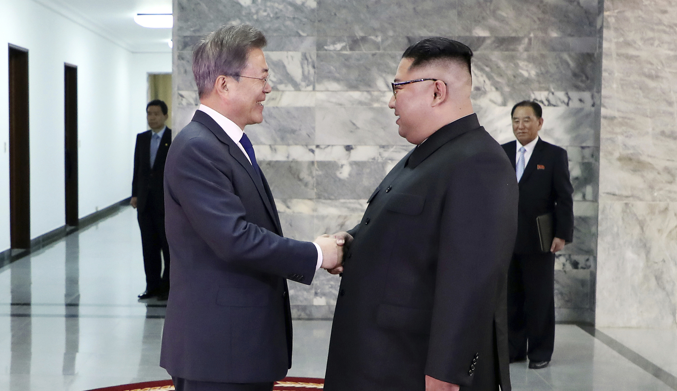 North Korea’s Kim Jong Un meets with South’s Moon Jae-in for 2nd time