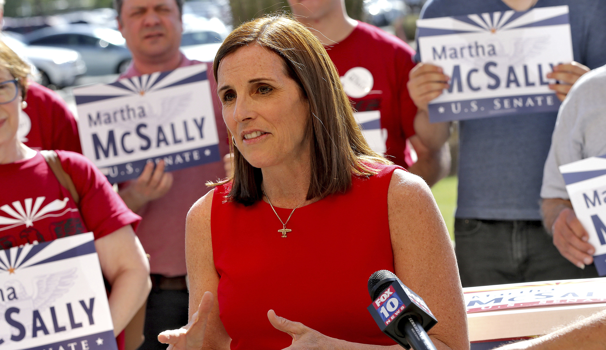 Martha McSally picks up border patrol endorsement as immigration takes center stage in primary fight