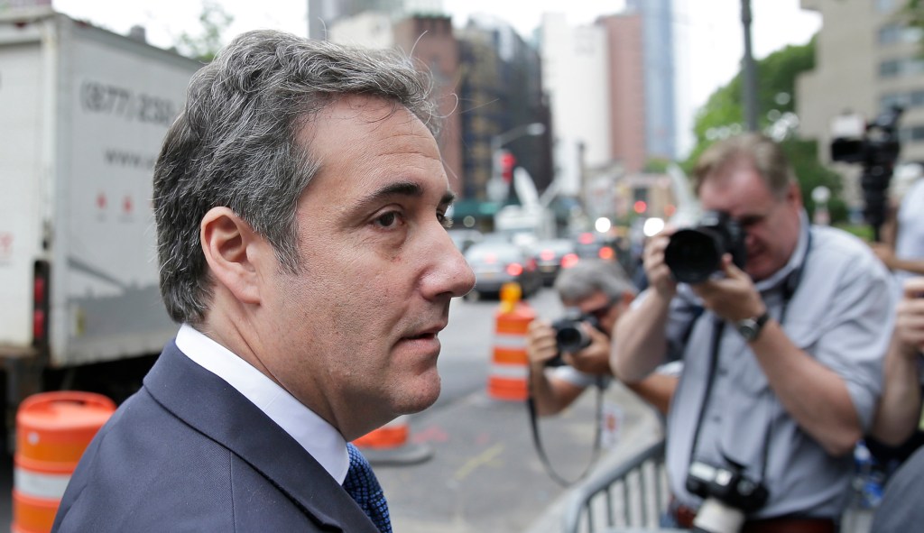 Prosecutors restore Michael Cohen’s shredded documents