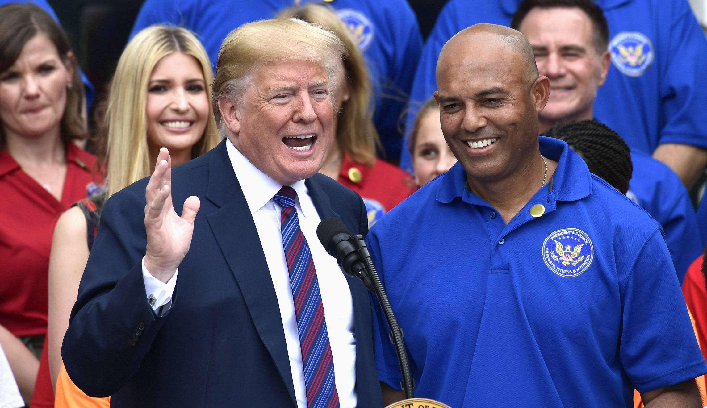 Trump touts healing power of sports after Roseanne Barr controversy