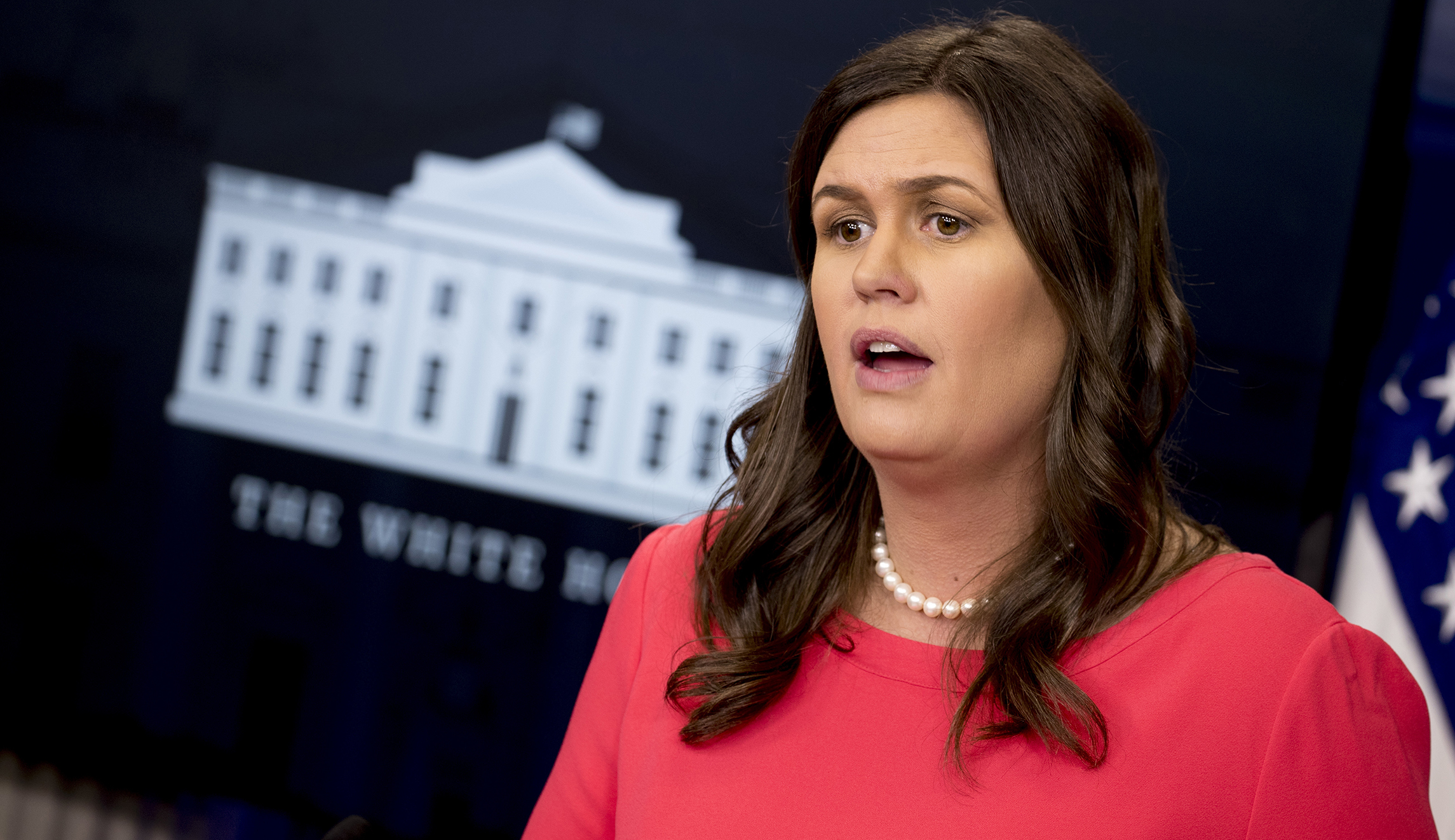 Sarah Sanders dodges questions on statement about Trump Tower meeting