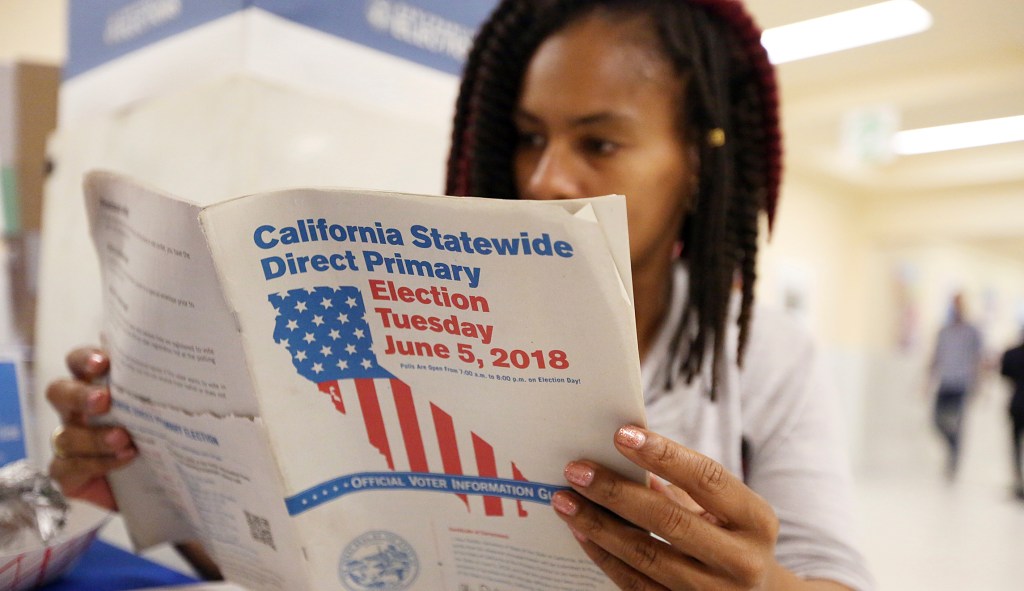 California has DC Democrats feeling blue