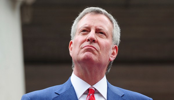 De Blasio blames Fox News for ‘negativity and divisiveness’ leading to Trump’s election