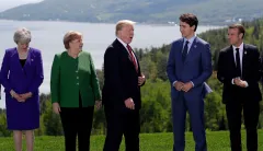 Trump must listen to May and Macron at the G-7 summit. Merkel and Trudeau? Not so much