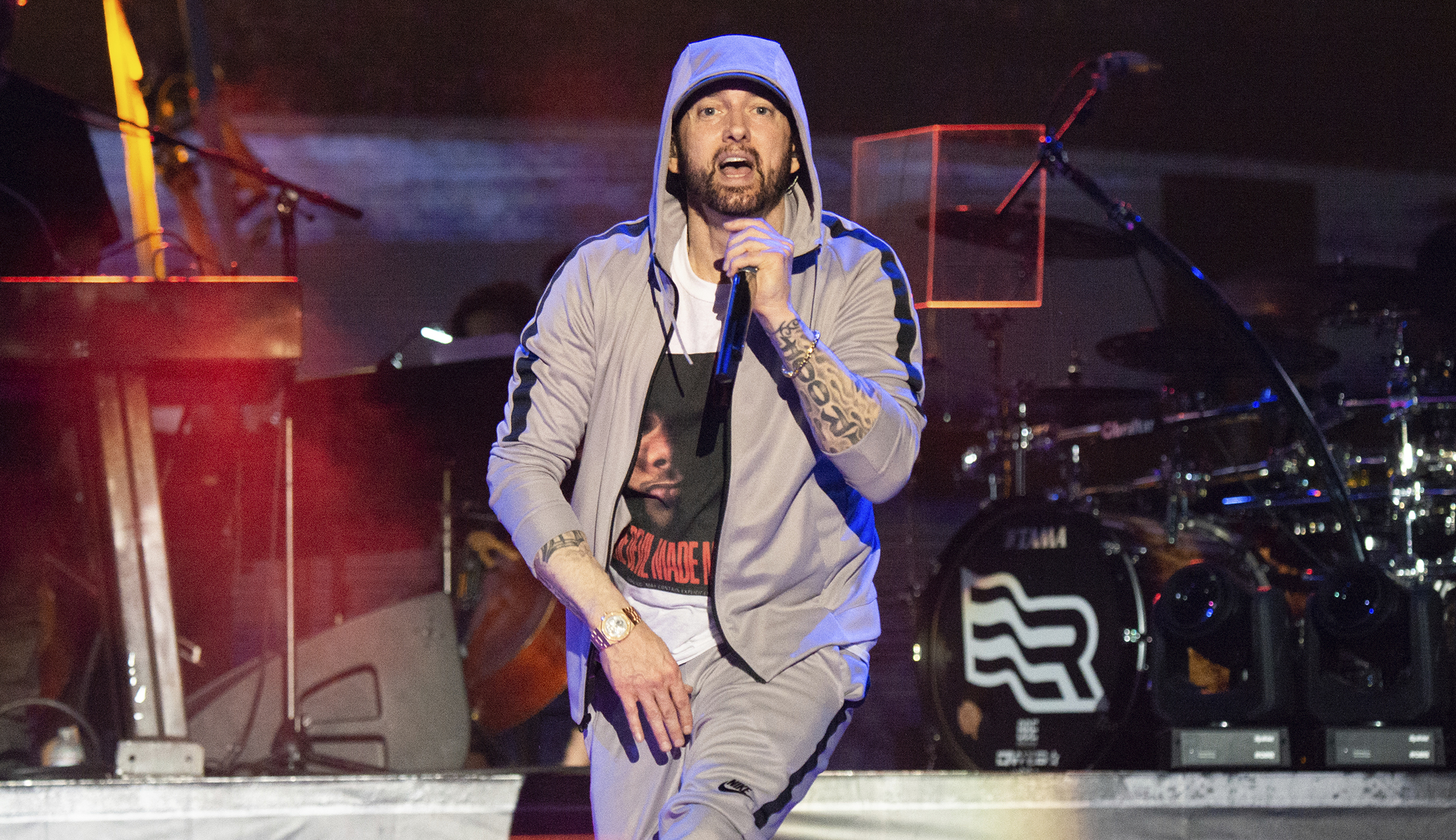 Eminem calls out ‘Agent Orange’ Trump, Pence in new album