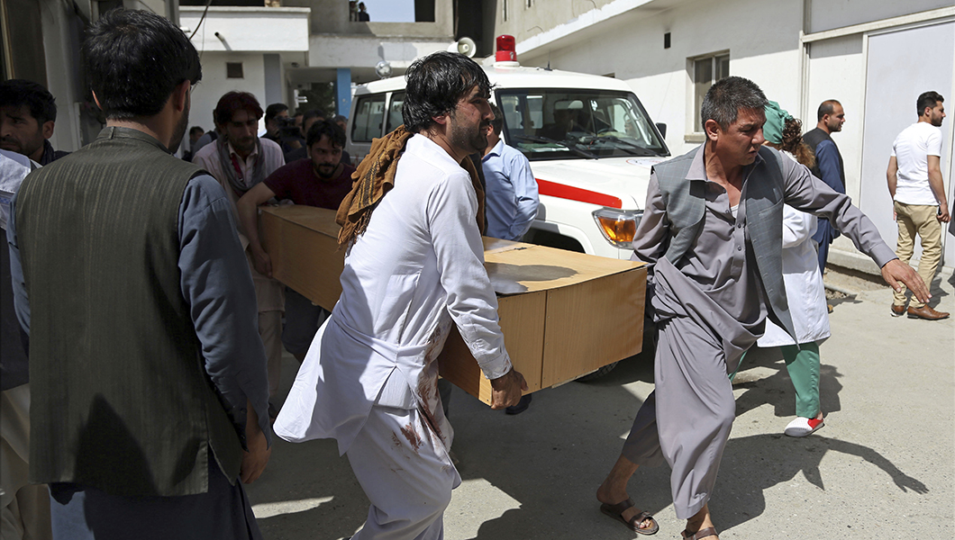 Taliban fighters strike airport in southern Afghanistan