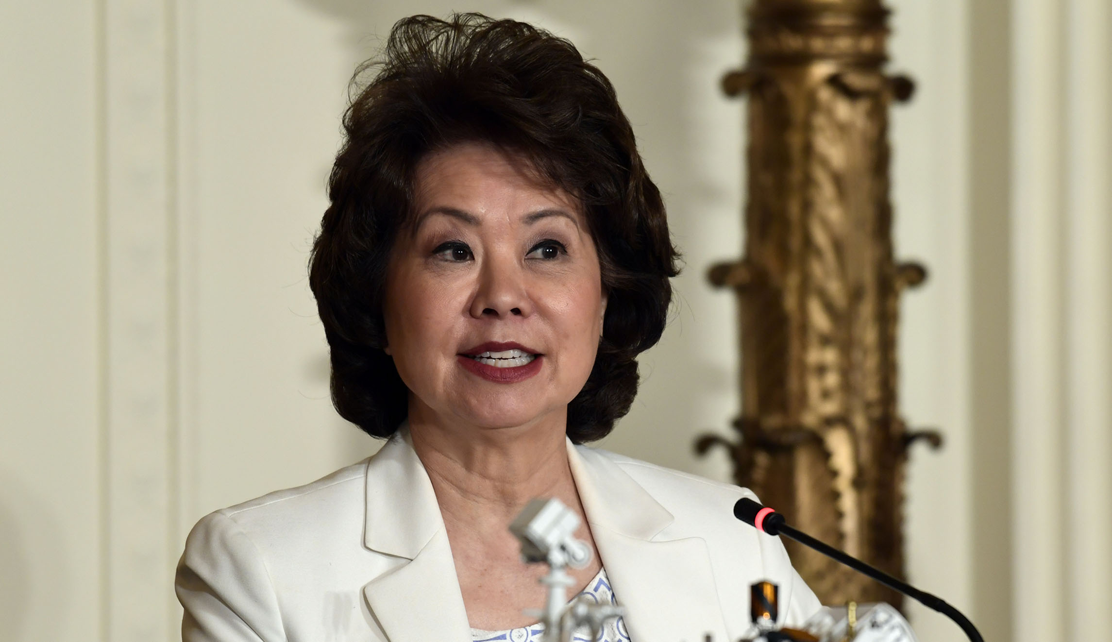 Elaine Chao asks media not to repeat ‘racist’ nickname Trump gave her