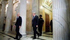 WATCH: Woman yells ‘F–k you!’ at Trump as he walks through US Capitol