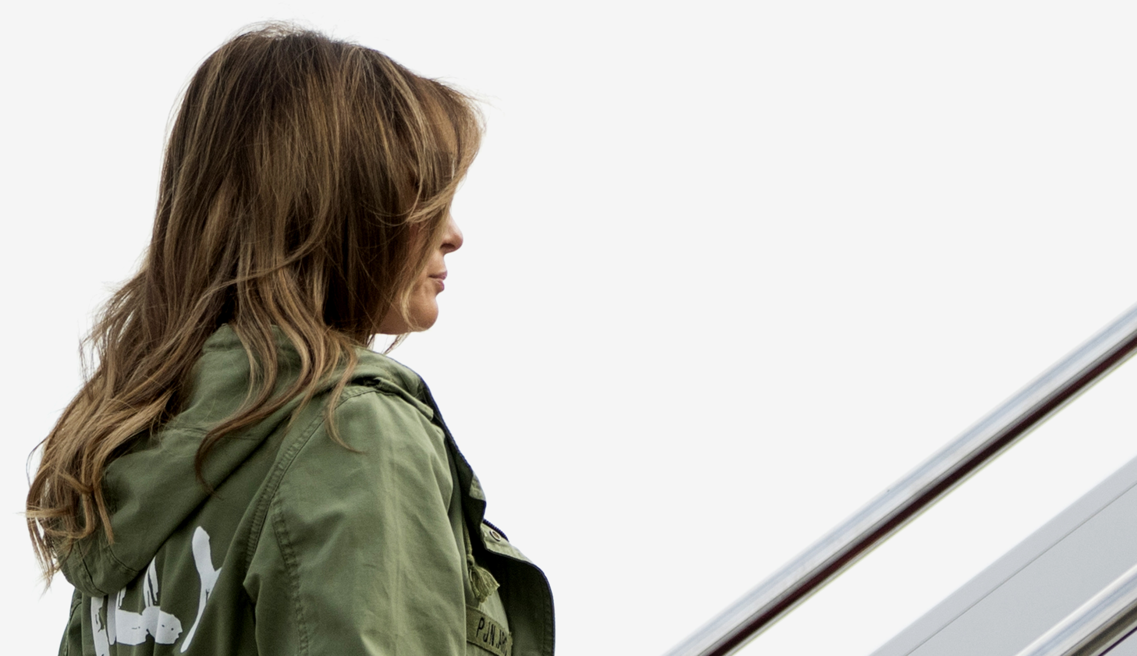 Melania Trump wears jacket that says ‘I really don’t care, do u?’