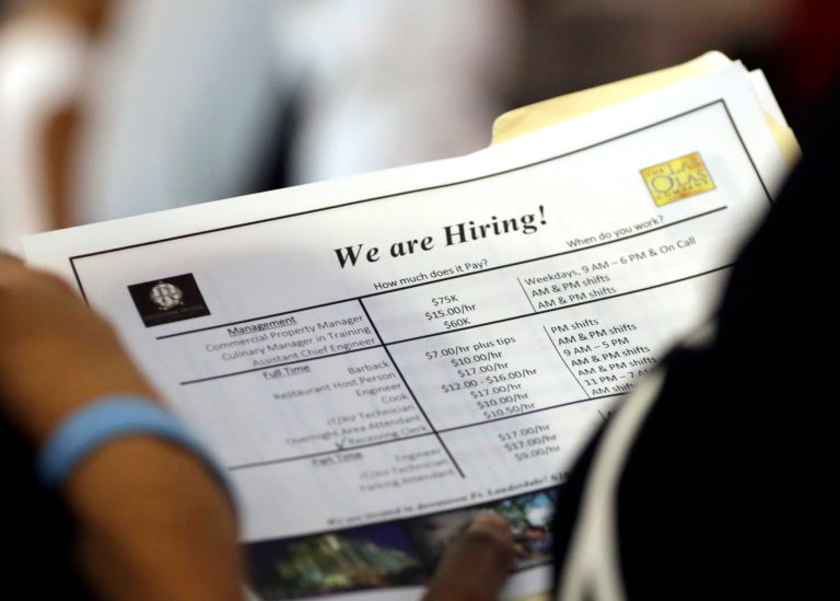 The Labor Department said Friday, July 6, that the unemployment rate rose to 4.0 percent from 3.8 percent as more people began looking for work and not all of them found it.