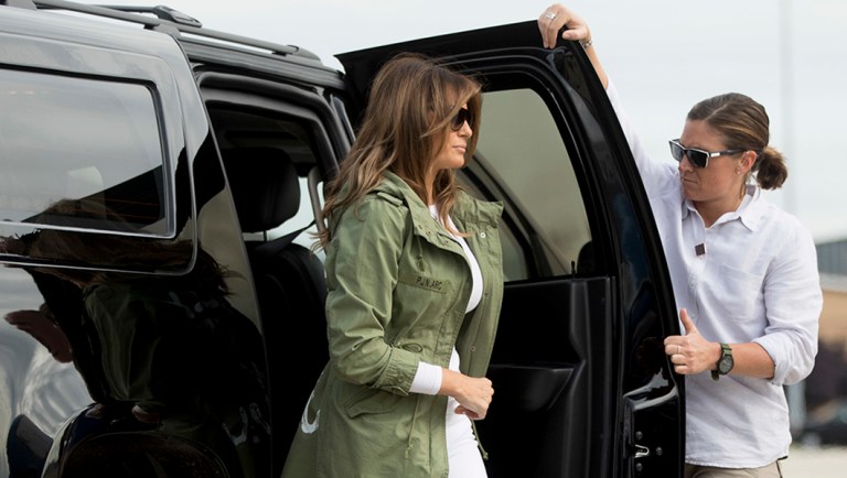 Melania Trump spokeswoman fires back at media over focus on ‘I really don’t care, do u?’ jacket