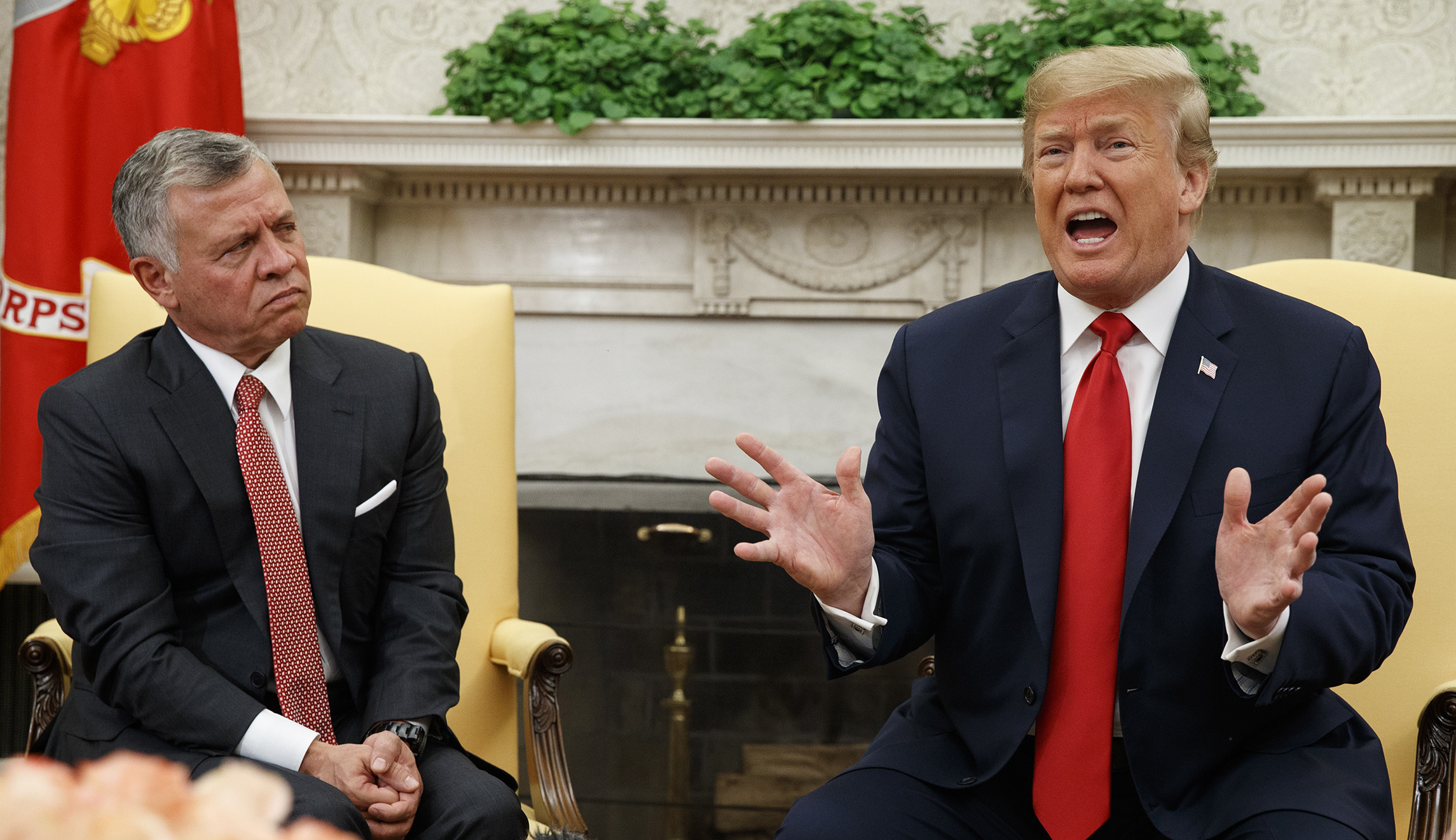 Trump talked about pulling troops from Syria in meeting with King Abdullah II: Report