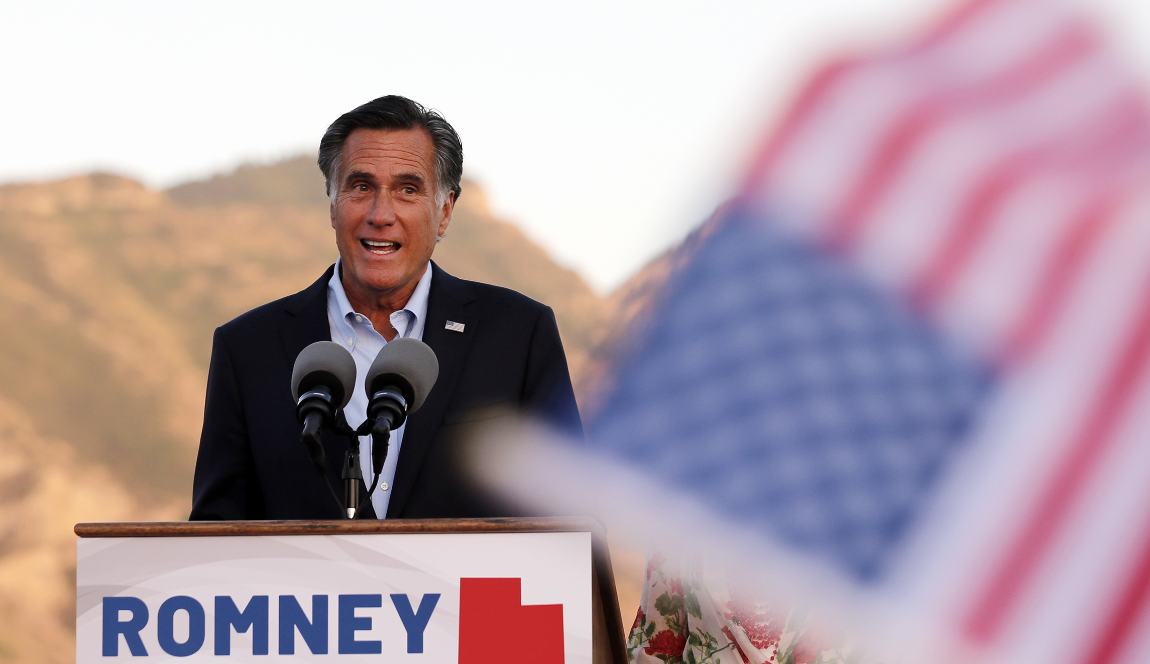 Calm down already. Mitt Romney is allowed to criticize Trump