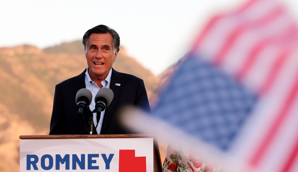 Calm down already. Mitt Romney is allowed to criticize Trump