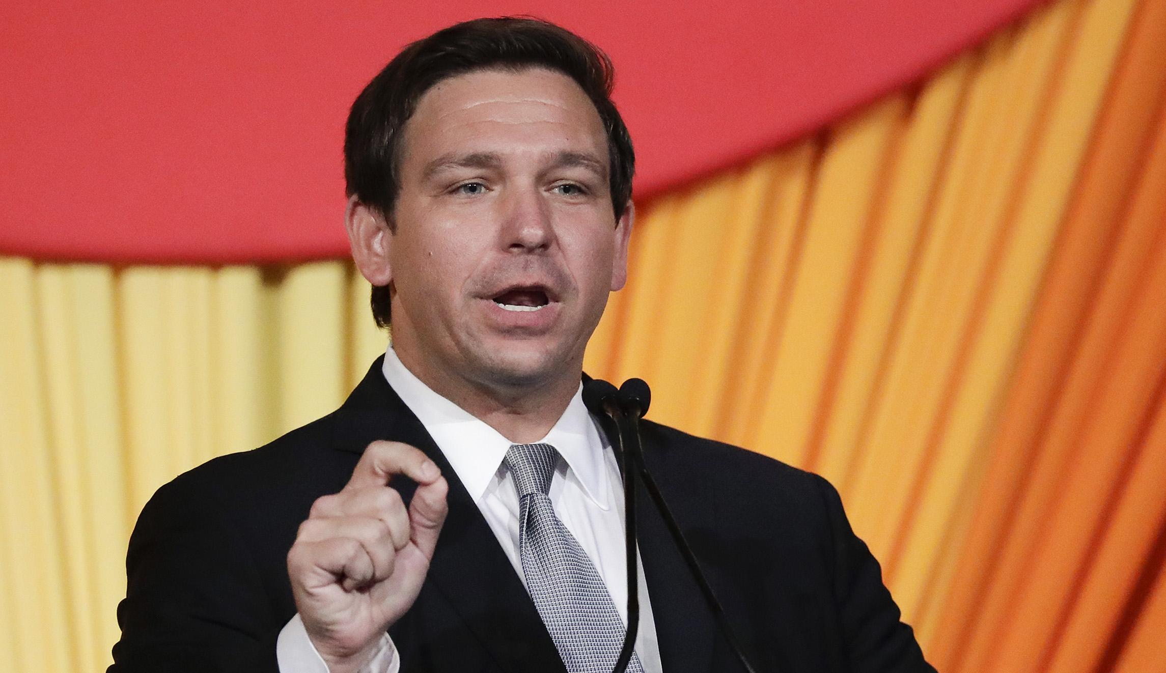 Rep. Ron DeSantis, candidate for Florida governor, speaks at an event.