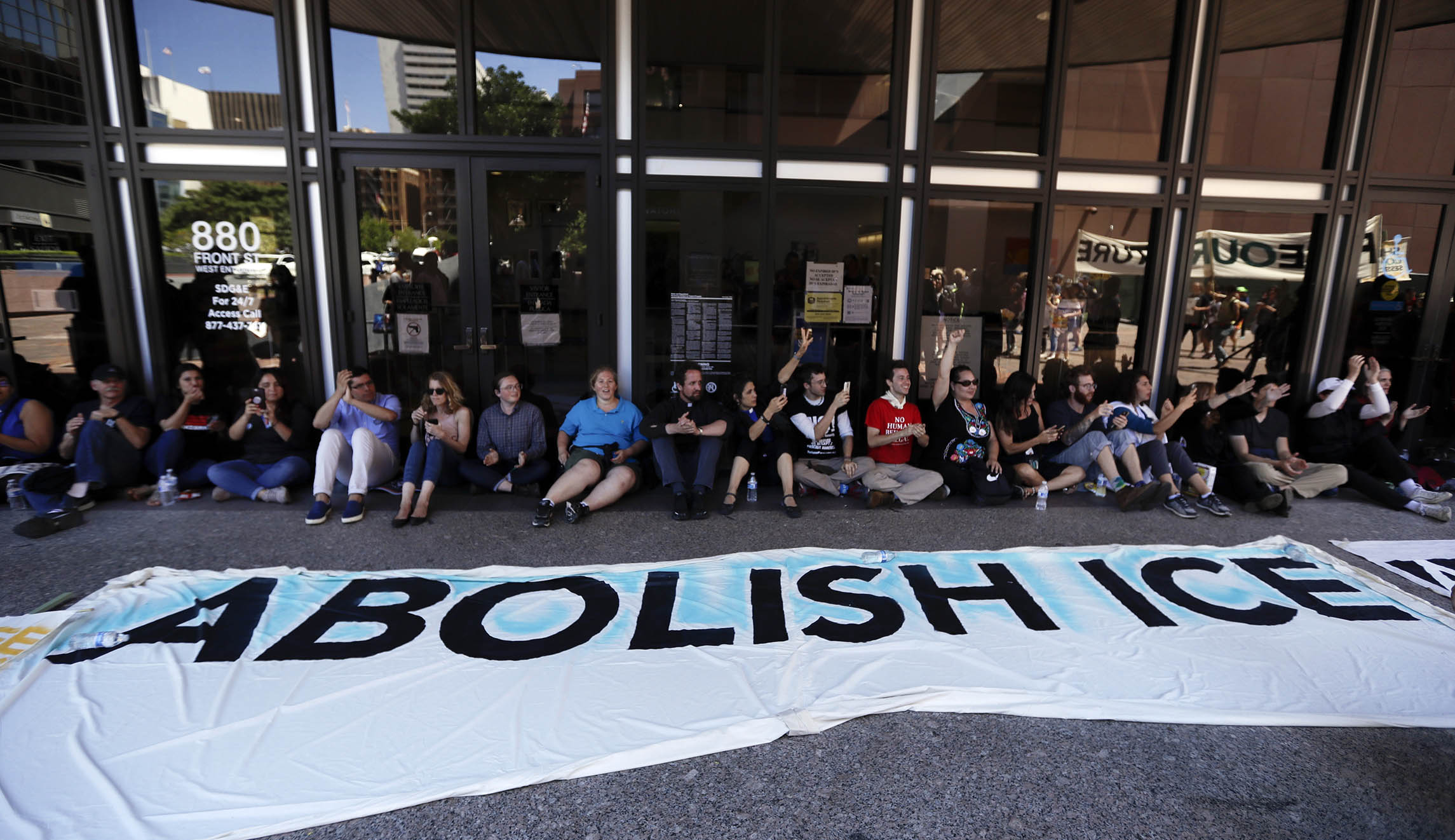 Student Antifa organizations dox, protest ICE agents