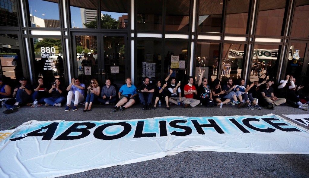 Student Antifa organizations dox, protest ICE agents