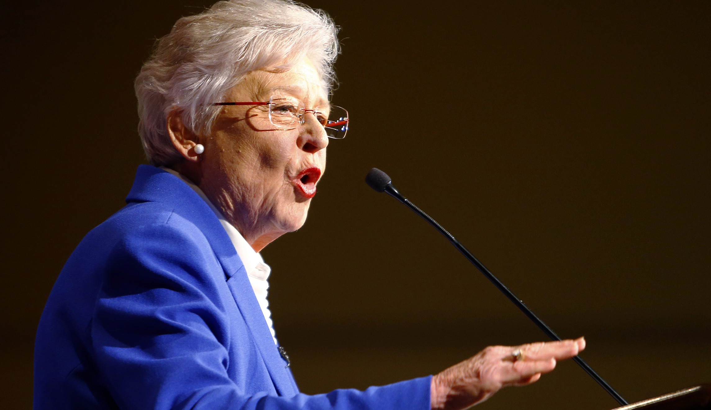 Alabama Republican Gov. Kay Ivey avoids runoff against two primary challengers