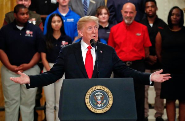 House GOP hits the campaign trail, bringing the economy and Trump with them
