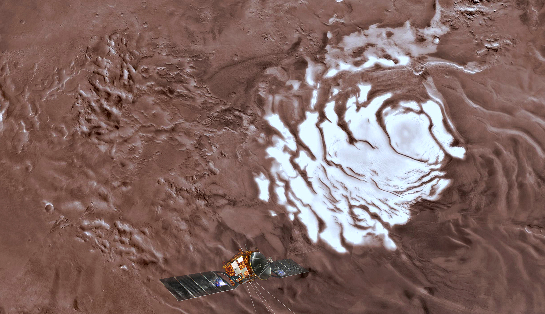 Scientists find evidence of liquid water lake on Mars
