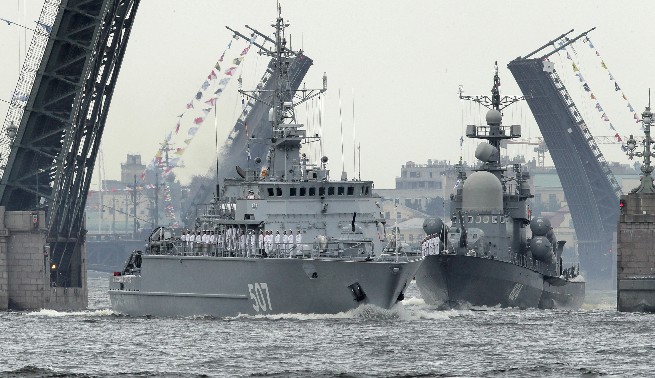 Russia promises North Atlantic military buildup