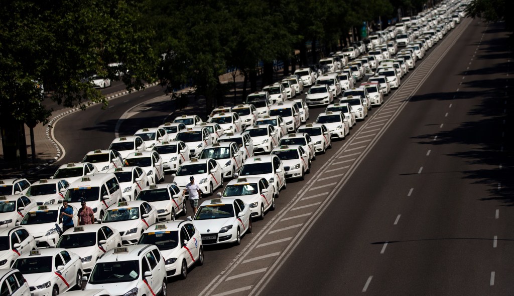 Spain must break the taxi unions fighting Uber