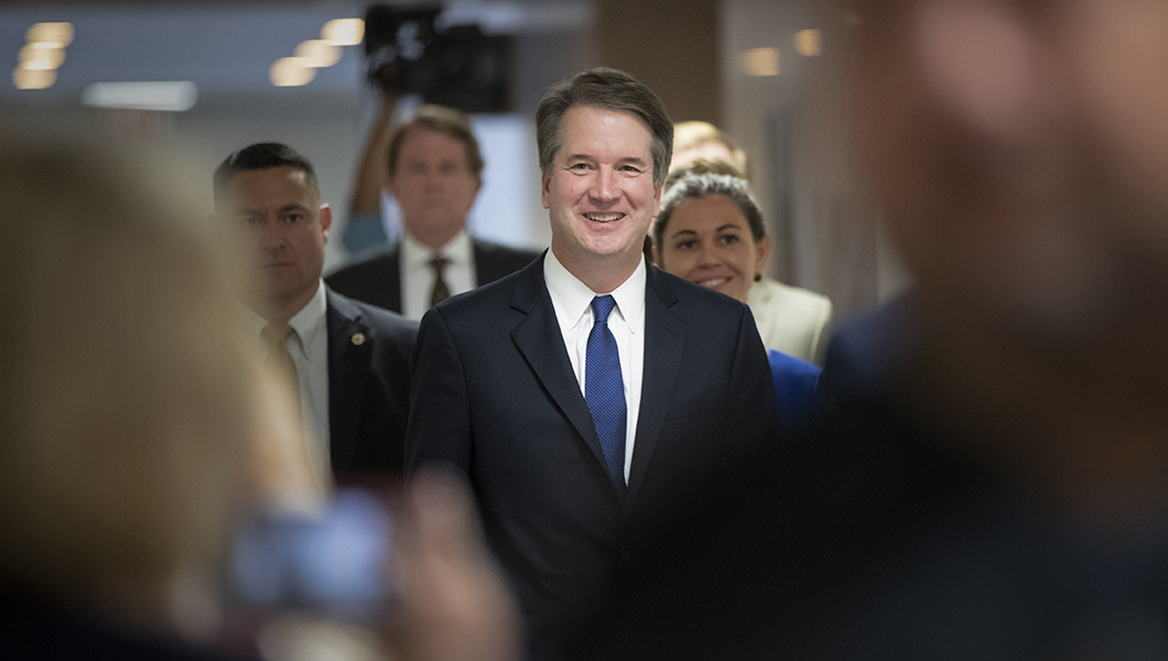 Men must defend Brett Kavanaugh, and stop kowtowing to left-wing women