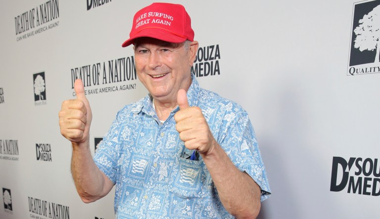 Dana Rohrabacher seen at the premiere of "Death of a Nation" on Tuesday, July 31, 2018, in Los Angeles.