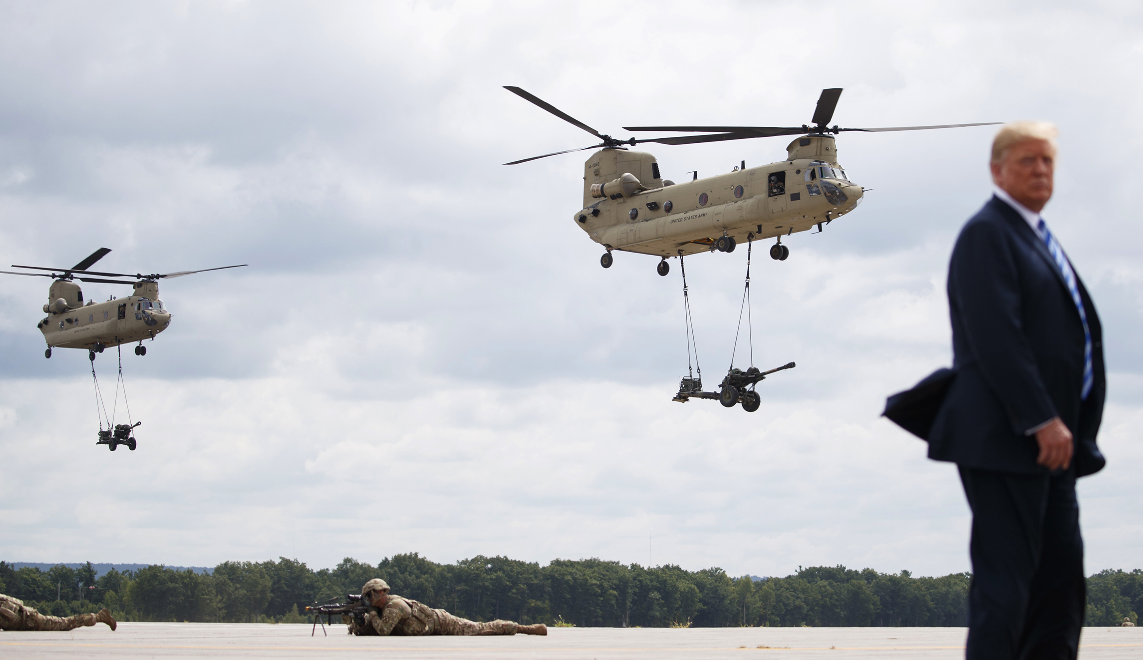 Republicans and Democrats deeply divided over US military might, survey says