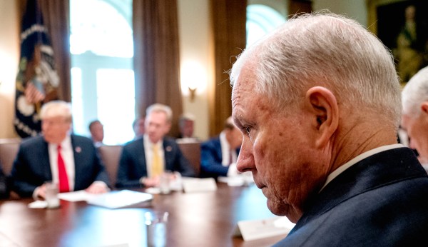 Jeff Sessions suddenly looks vulnerable