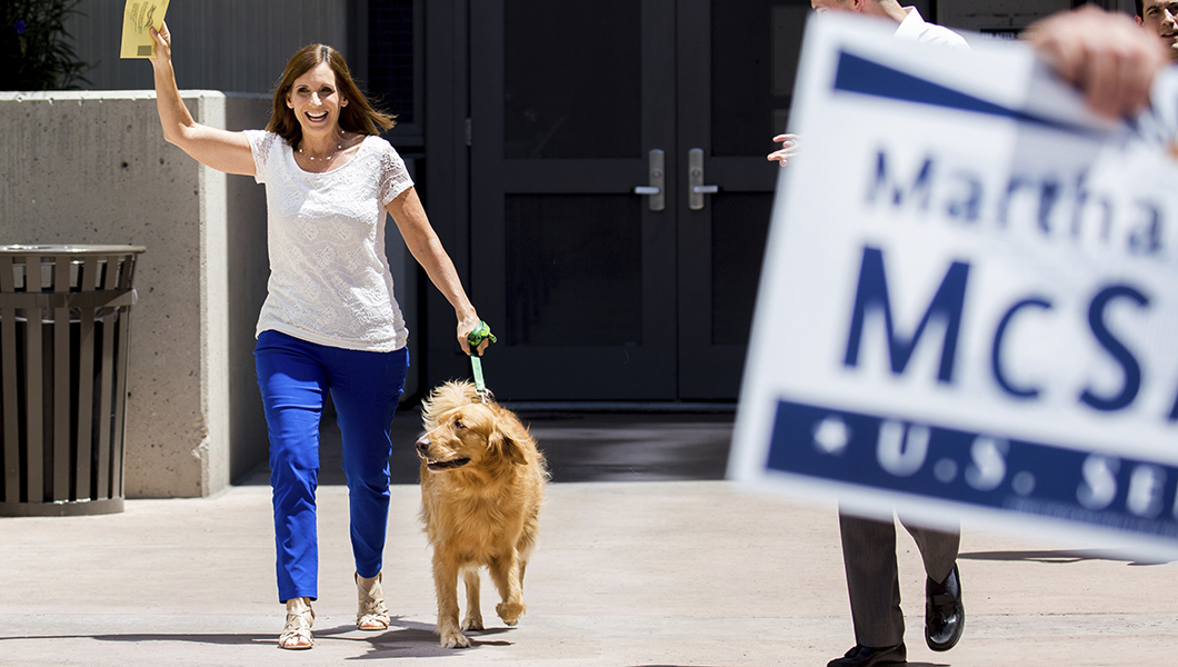 Martha McSally pulls 26 points ahead of Arizona GOP Senate primary contenders: Poll