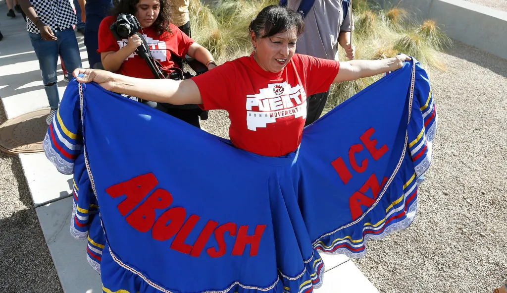 Pop-up protesters continue to prevent violent felons from being deported