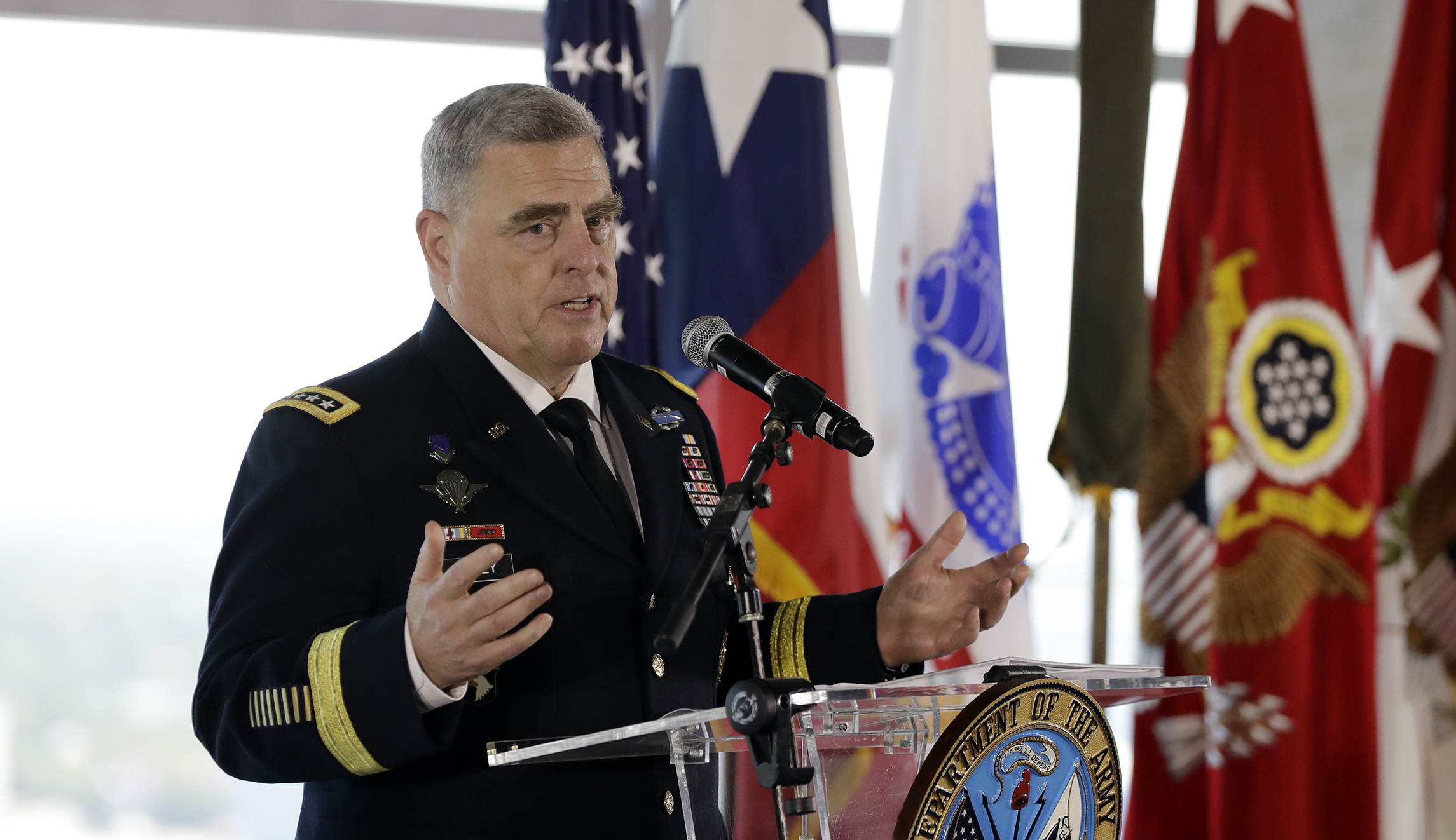 Trump to tap Army chief Milley as new Joint Chiefs chairman