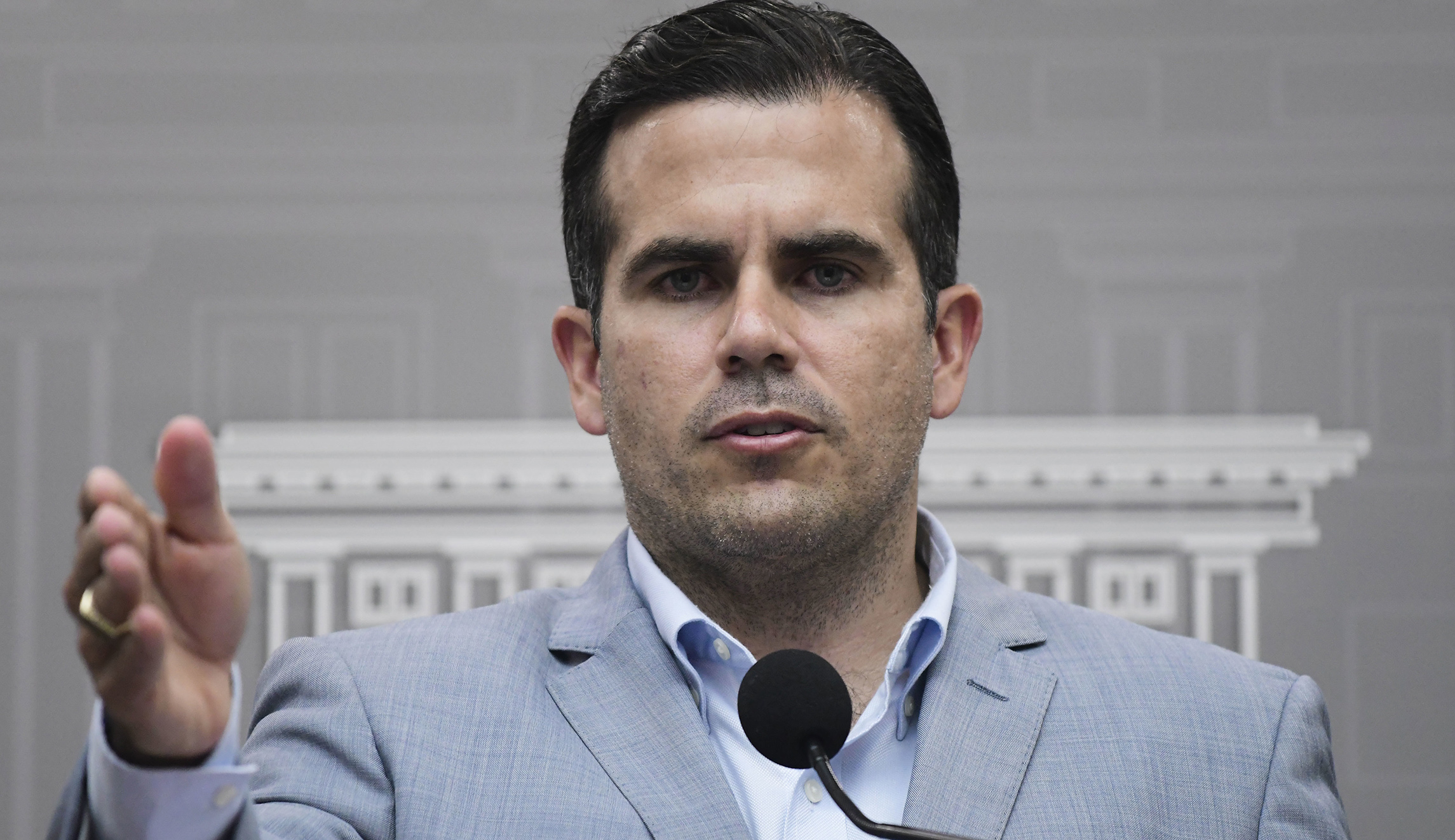 Puerto Rico Gov. Ricardo Rossello would have a very bad time if he punched Trump