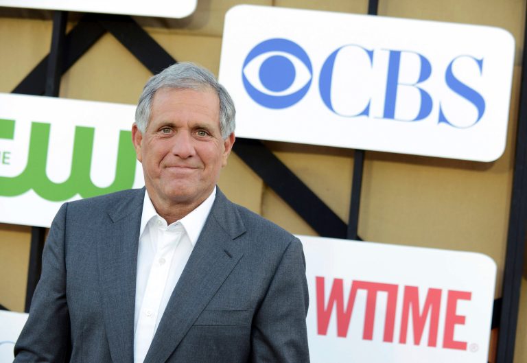 In this July 29, 2013, file photo, Les Moonves arrives at the CBS, CW and Showtime TCA party at The Beverly Hilton in Beverly Hills, Calif.  On Sunday, Sept. 9, 2018, CBS said longtime CEO Les Moonves has resigned, just hours after more sexual harassment allegations involving the network's longtime leader surfaced.