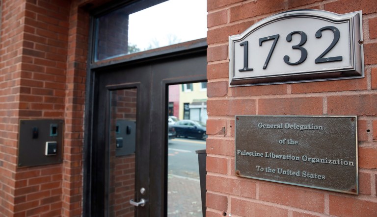 The U.S. has notified the Palestinians it's closing their mission in Washington, a senior official said Monday, the latest in a series of American blows to the Palestinians.