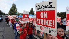 More teachers are going on strike than at any time in the past 25 years