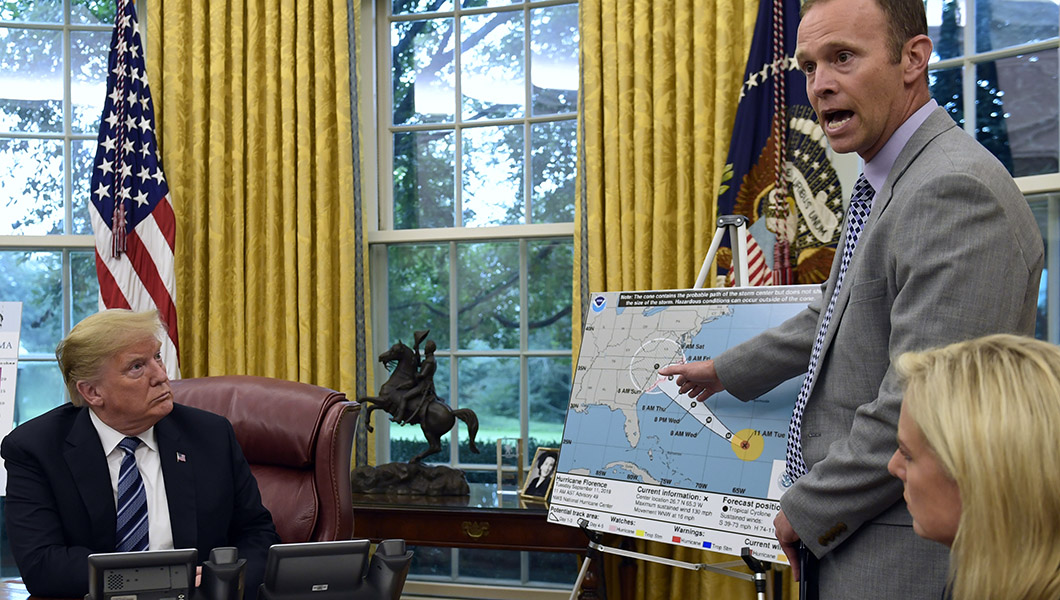 White House weighed replacing FEMA head as Hurricane Florence loomed: Report