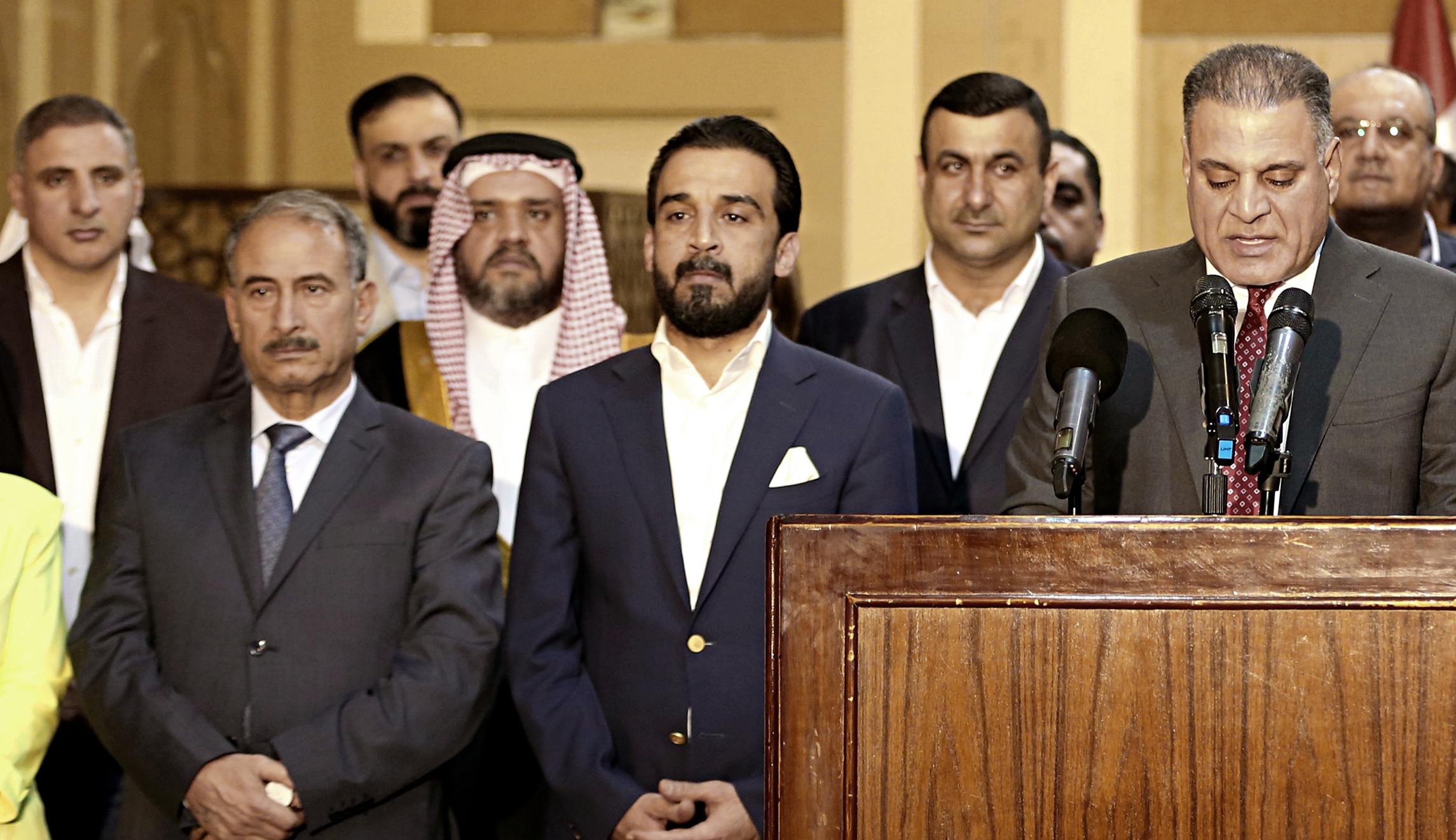 Iraqi lawmakers elect Sunni Arab as parliament speaker