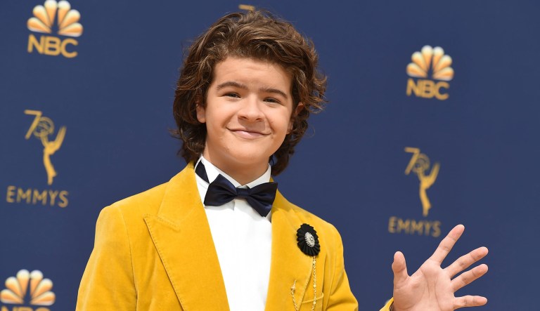 Gaten Matarazzo arrives at the 70th Primetime Emmy Awards in Los Angeles. 