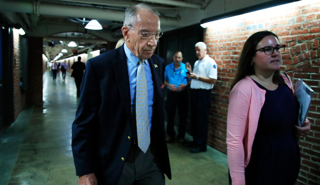 Grassley rejects FBI probe, still pushing for testimony from Kavanaugh’s accuser
