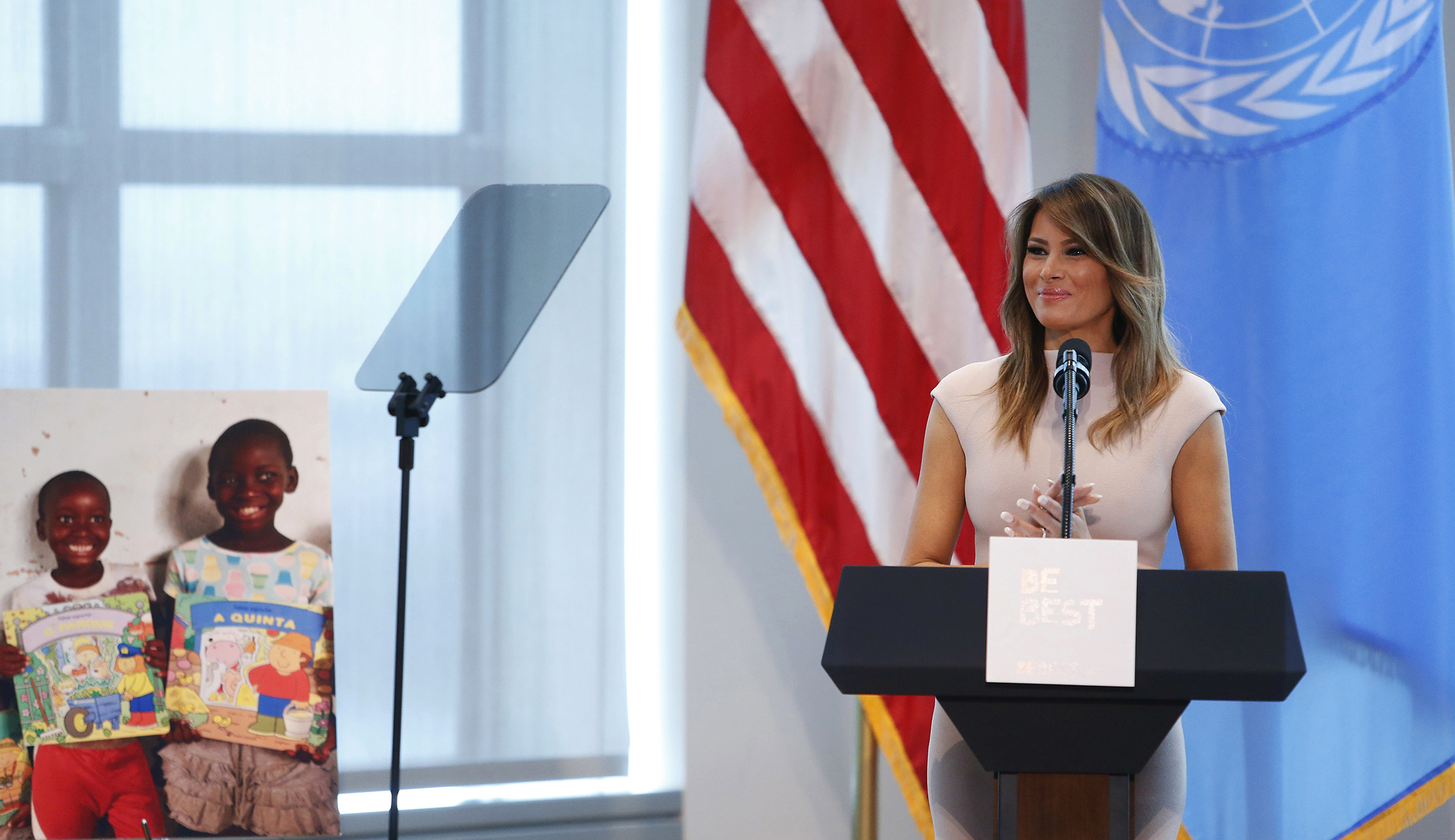 Melania Trump: America is safer when other countries ‘freer and more democratic’