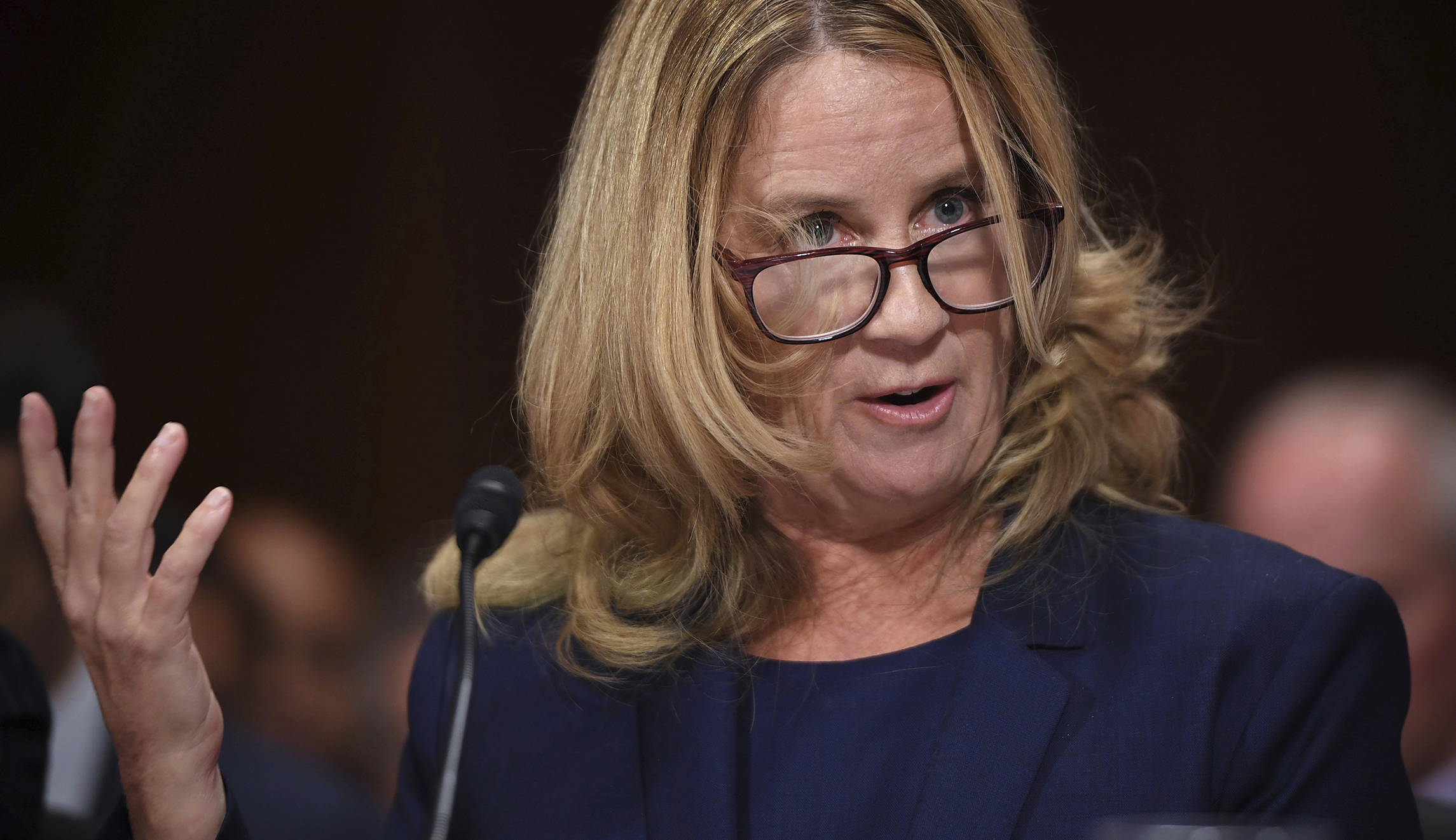 Christine Blasey Ford says she flies frequently, despite fear of flying