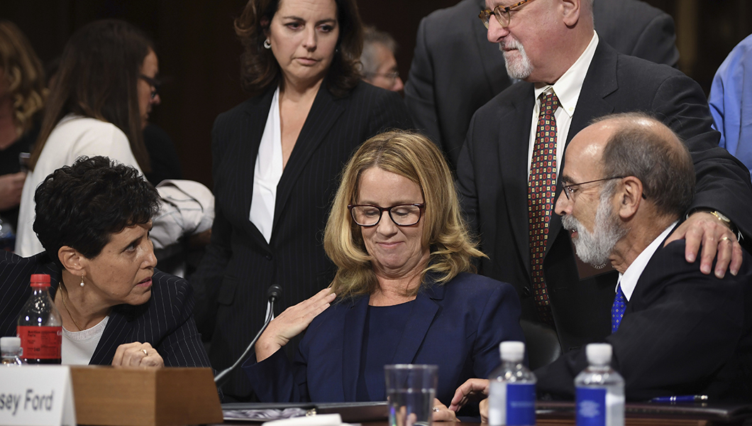 Christine Blasey Ford lawyer condemns Trump for ‘vicious, vile and soulless’ attack on client