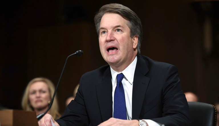 Supreme Court nominee Judge Brett Kavanaugh testifies before the Senate Judiciary Committee on Capitol Hill in Washington, D.C.