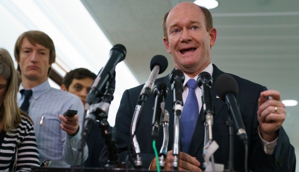 Chris Coons downplays Democratic hints that background checks had unflattering info on Kavanaugh