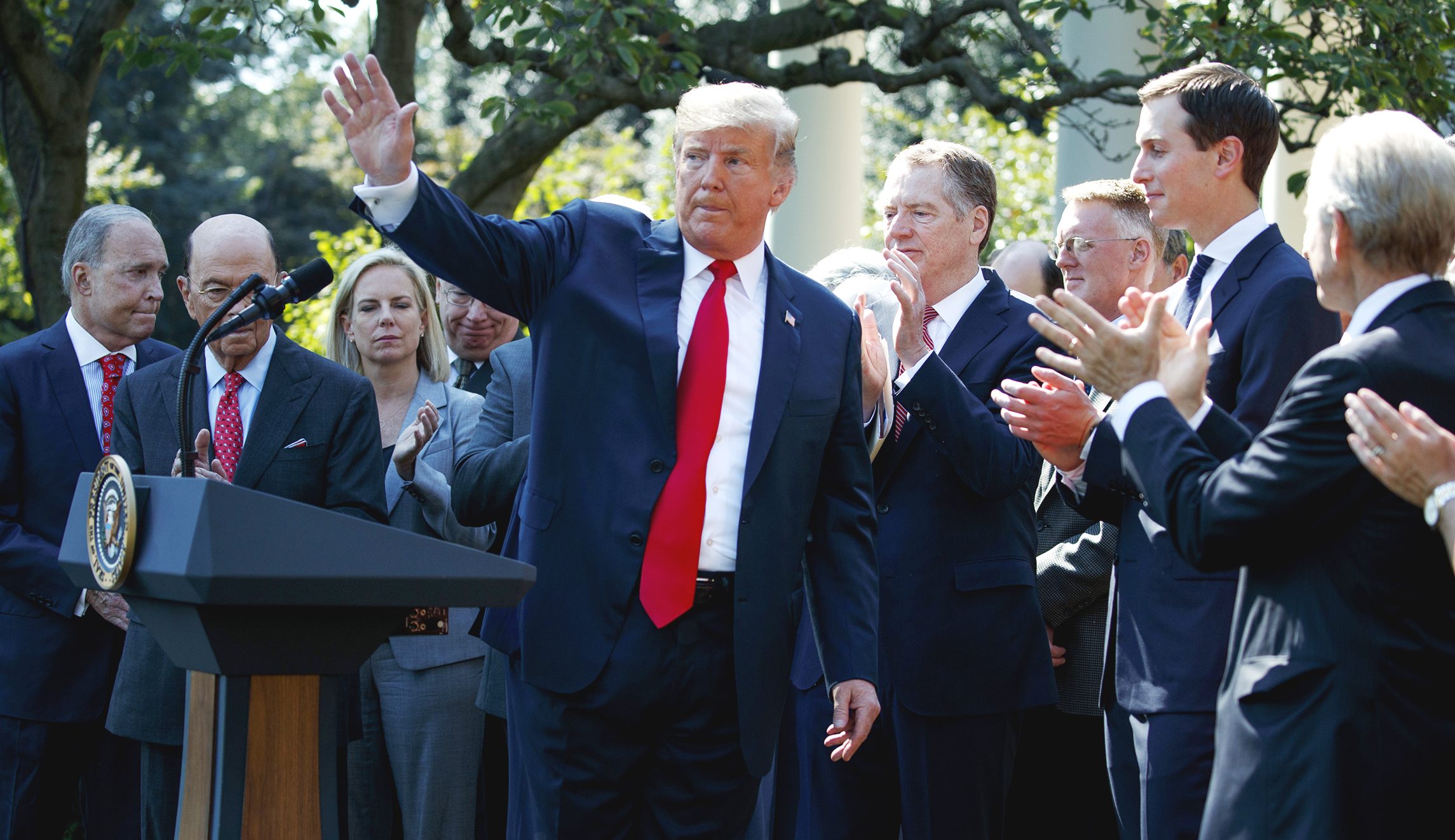 Liberal group says Trump’s NAFTA replacement includes ‘important progress’ on ISDS, other improvements